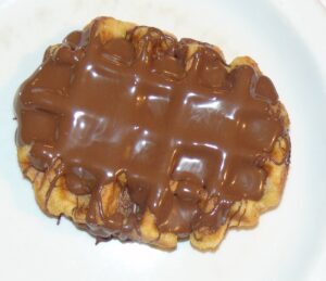 Waffle Colata Cioccolato fondente