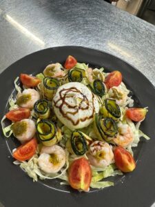 Burrata e mazzancolle