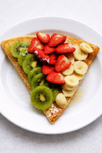 Crepe frutta e liquore grand marnier